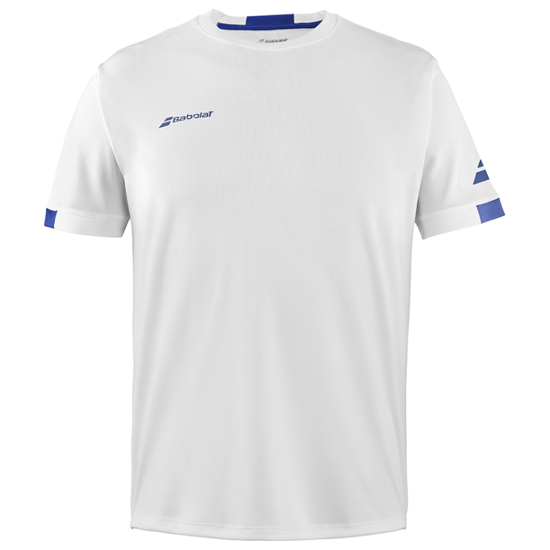 Babolat Play Crew Neck Tee Boy White