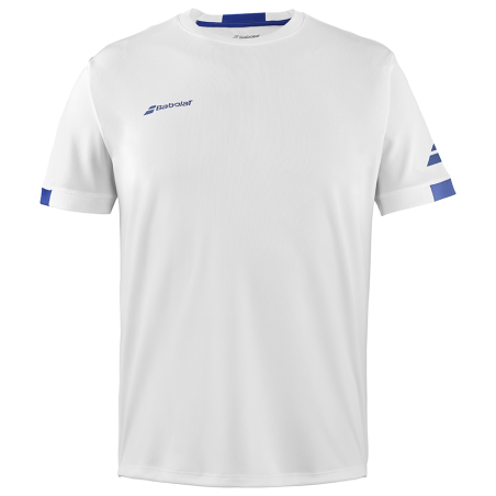 Babolat Play Crew Neck Tee Boy White