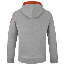 Babolat Exercise Hood Jacket Junior Heather Grey